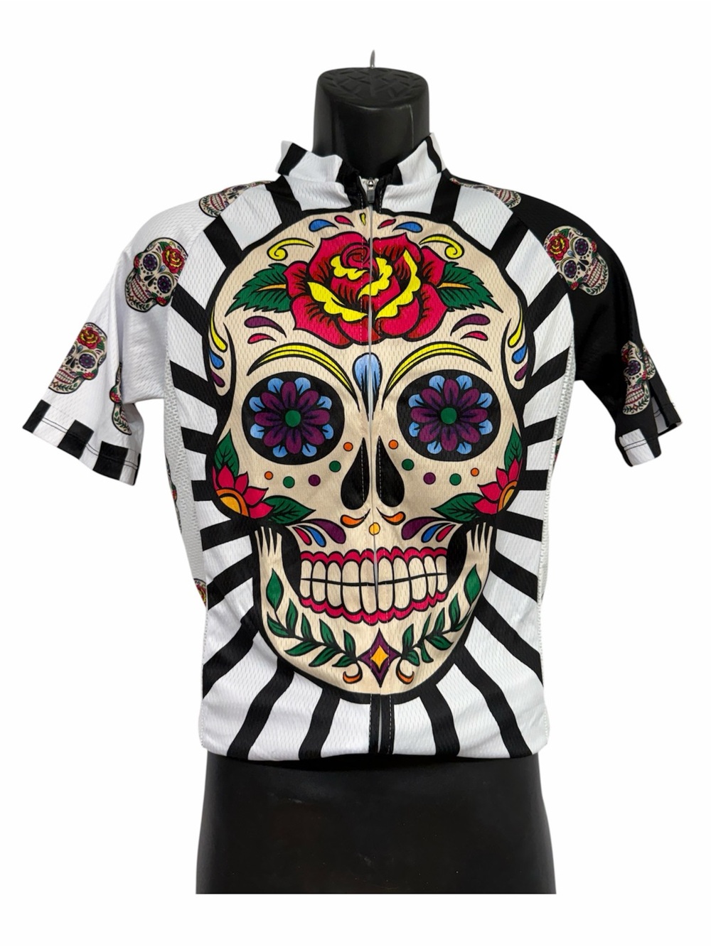 Paladin NWT Sugar Skull Graphic Cycling Jersey Short Sleeve Men’s L